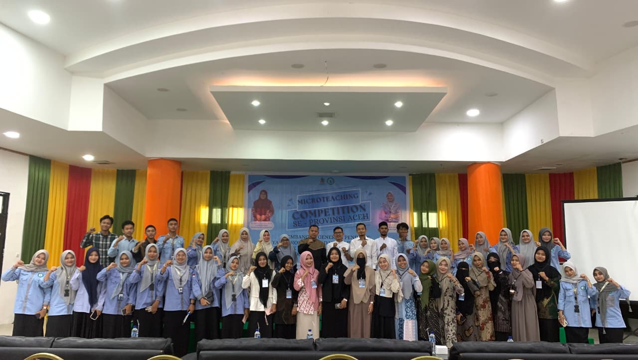 Peserta Microteaching Competition se Aceh di UIN Suna Lhokseumawe