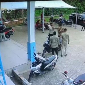Tangkapan layar CCTV