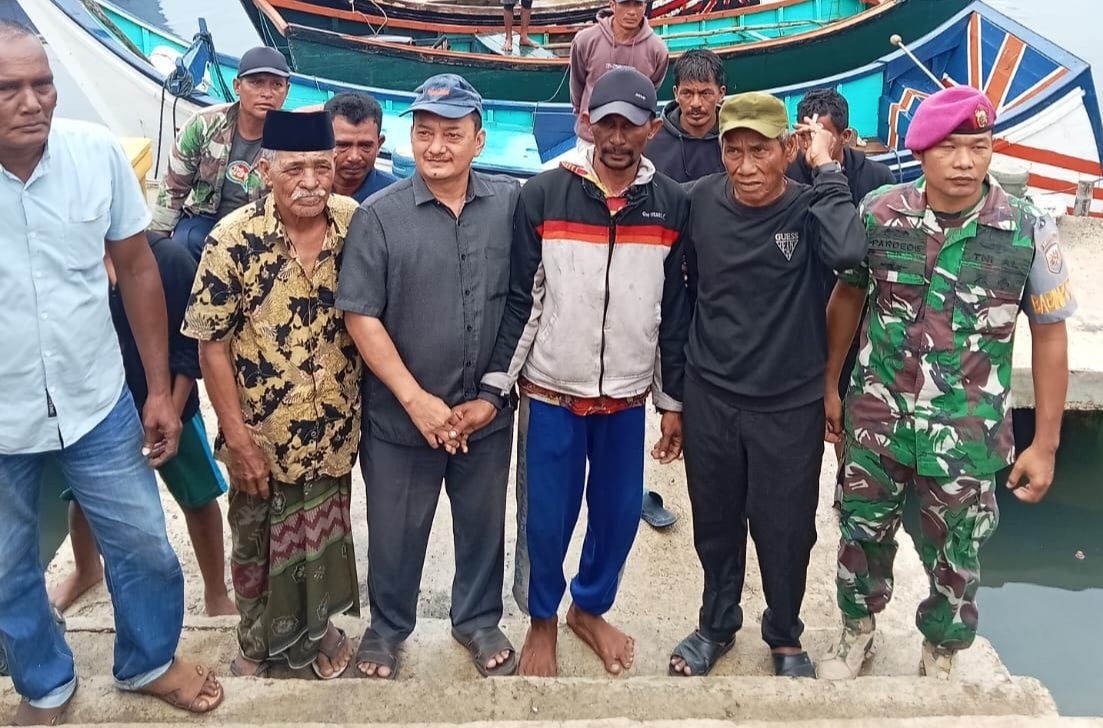 Tiga nelayan Aceh hanyut ditemukan selamat