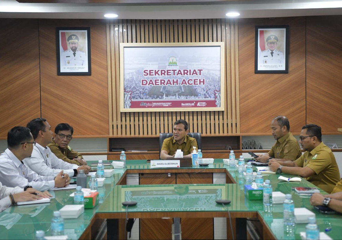 Wagub menerima tim audit dari BPK Aceh