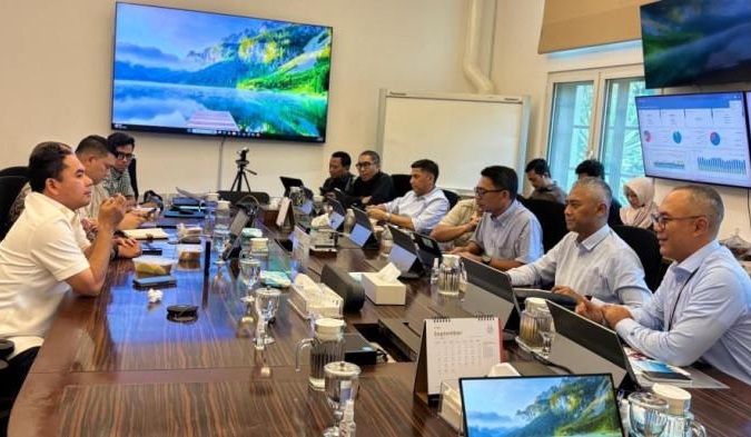 Wali Kota Sayuti dan Direksi PT PGN