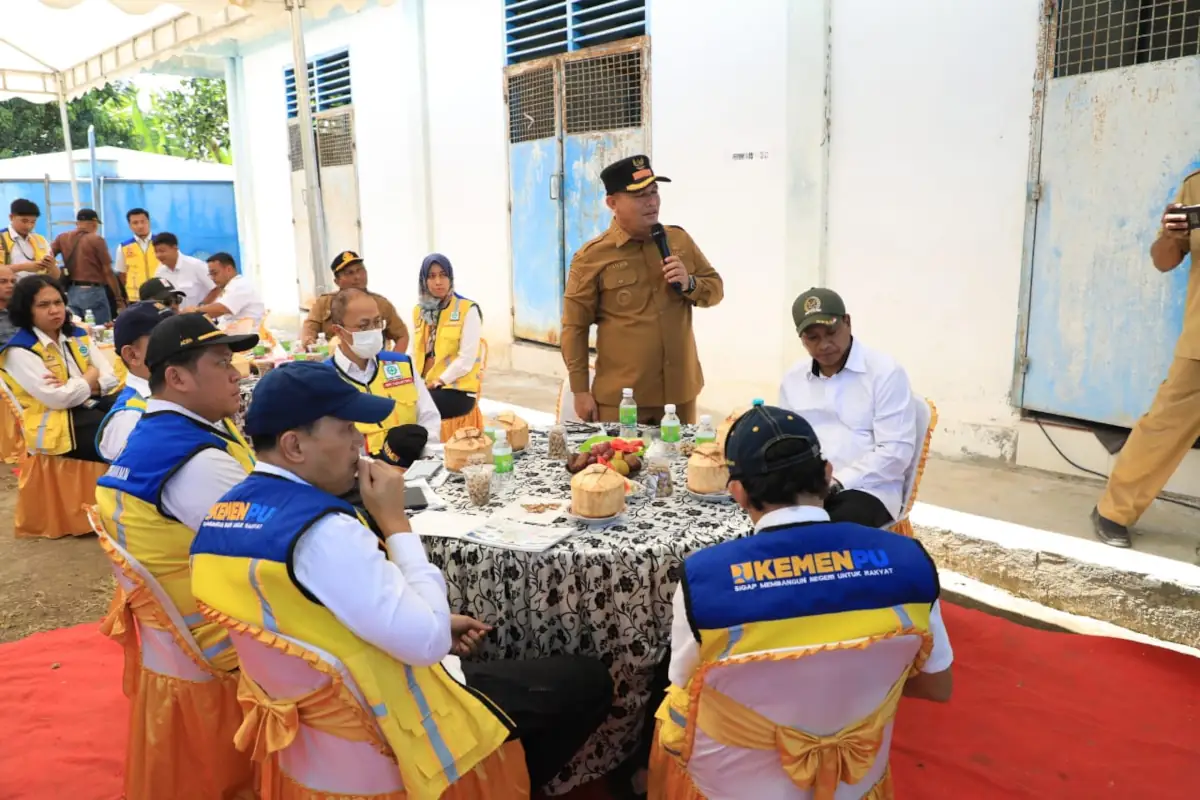 peninjauan proyek aceh utara1