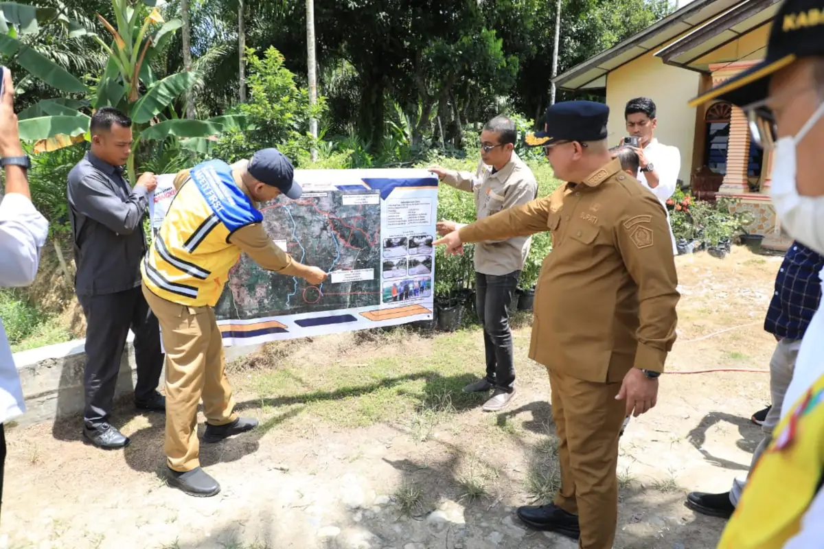 peninjauan proyek aceh utara6