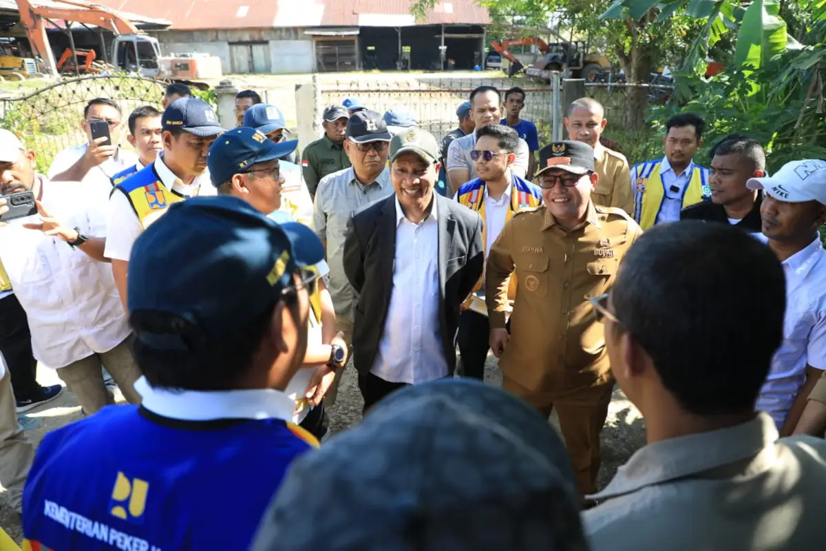 peninjauan proyek aceh utara7
