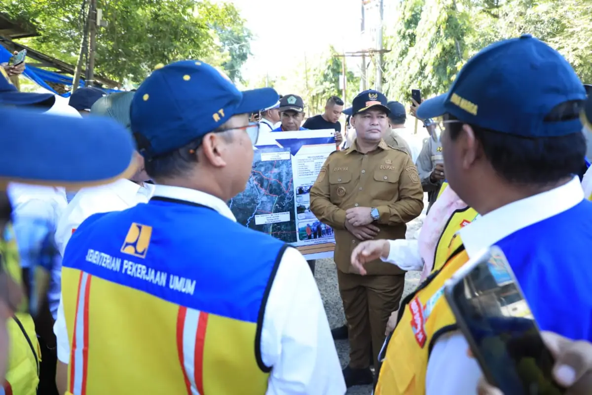 peninjauan proyek aceh utara8