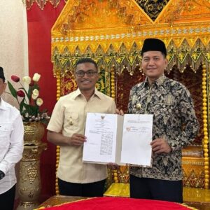 Bupati Abdya dan Bupati Aceh Selatan