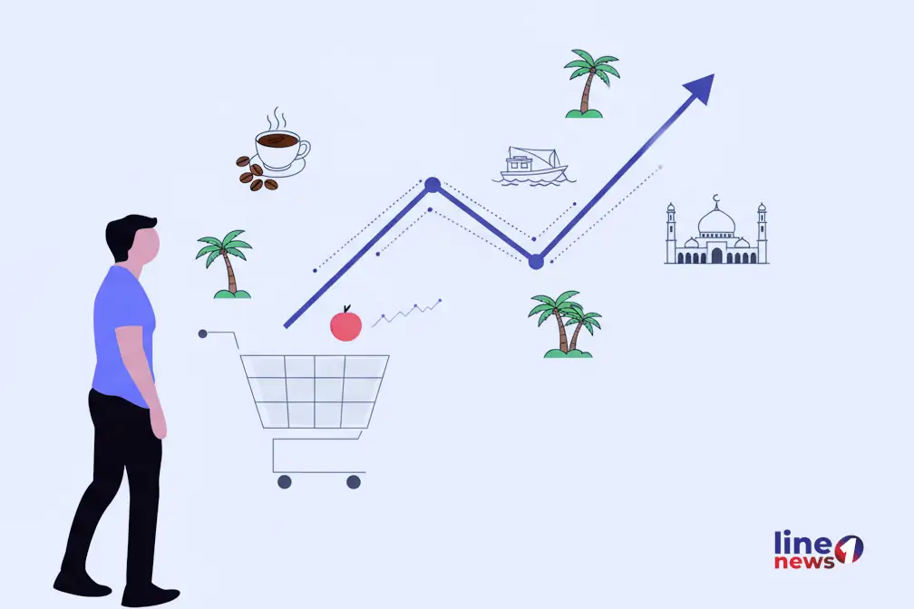 Ilustrasi pertumbuhan ekonomi Aceh versi 2