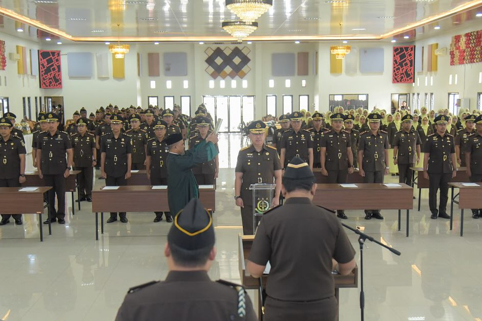 Pelantikan 26 pejabat baru Kejati Aceh