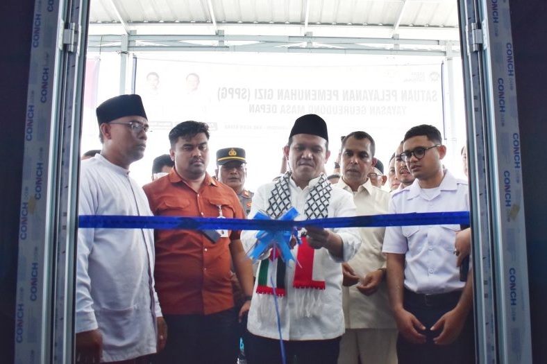 Wagub resmikan Dapur MBG SPPG Seunuddon