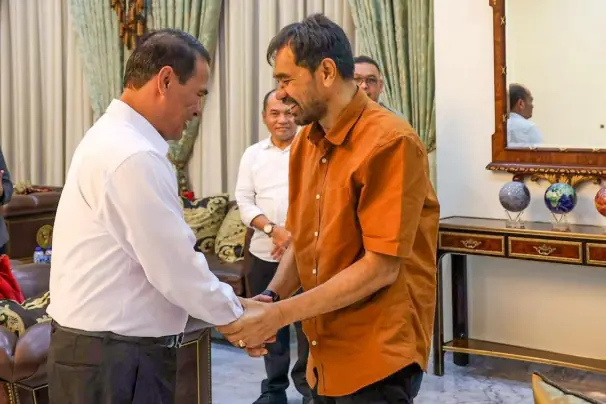 Gubernur Mualem dan Menteri Pertanian Amran Sulaiman