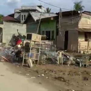 Kawasan terdampak banjir di Aceh Tamiang