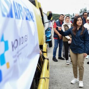 Komdigi salurkan air bersih ke Aceh