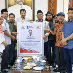 Mualem bersama perwakilan Upland Resources