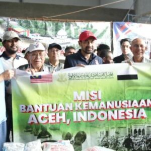 Mualem terima bantuan dari warga Malaysia