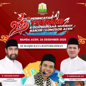 Peringatan 21 Tahun Tsunami Aceh