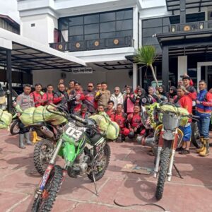 Tragong salurkan bantuan untuk korban bencana