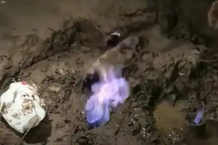 Gelembung gas di Nagan Raya