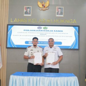 Kemenag Aceh Besar kerja sama Lapas Lhoknga