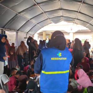 Tim Kesehatan penanganan penyintas banjir Aceh Utara