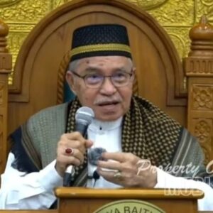 Abu Mudi saat mengisi pengajian