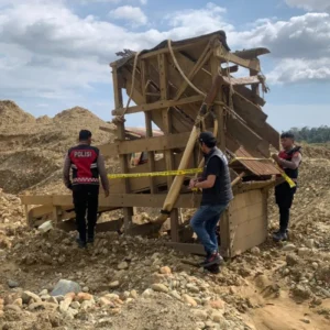 Alat penyaringan emas