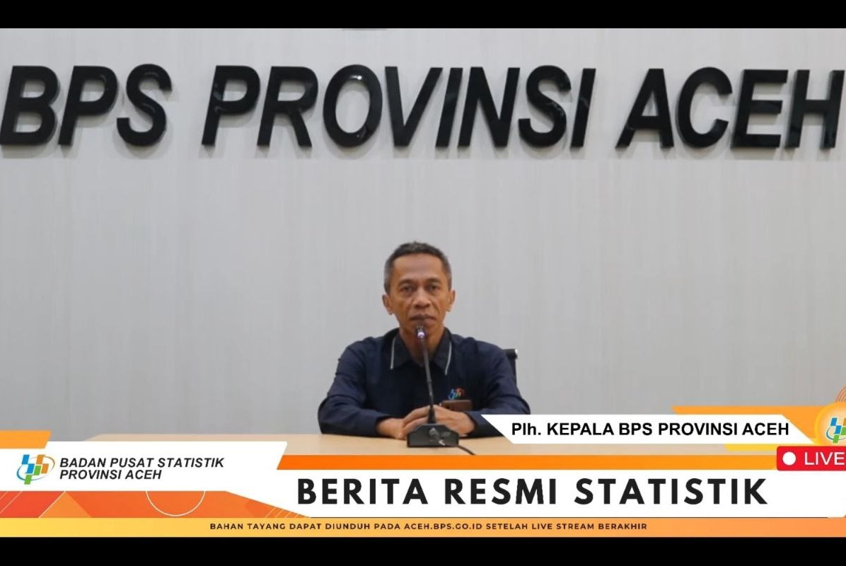 Plh Kepala BPS Aceh Tasdik Ilhamudin