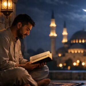 Ilustrasi membaca Al Quran