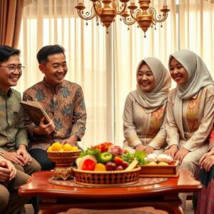 Ilustrasi silaturahmi lebaran