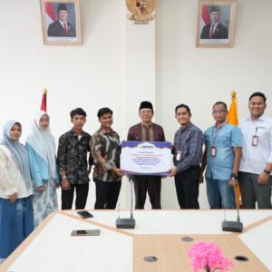 Mahasiswa UIN Suna terima bantuan Bank Muamalat