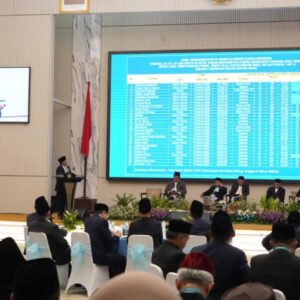 Tim Hisab Rukyat Kemenag seminar posisi hilal penentuan awal Syawal 1447 H