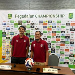 Asisten Pelatih Sumsel United Amirul Mukminin