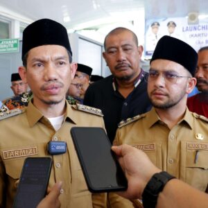 Bupati Aceh Barat Tarmizi dan wakil