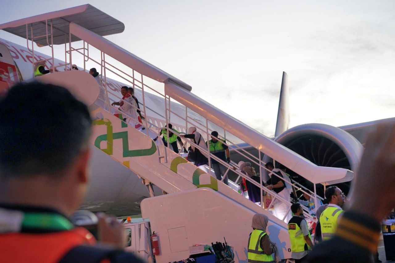 Jemaah haji Aceh 2025 saat berangkat ke Tanah Suci