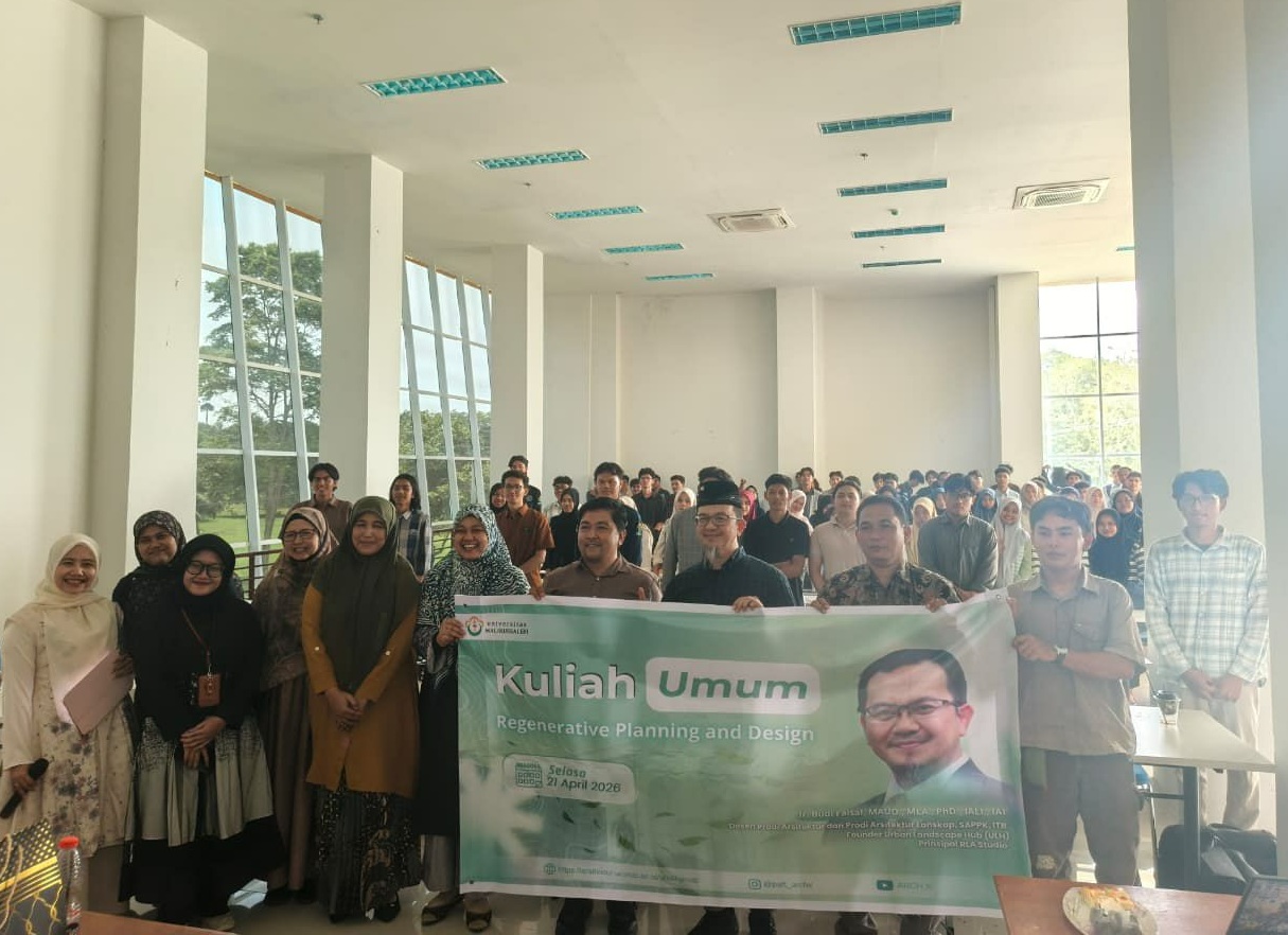 Kuliah Umum Arsitektur di Unimal