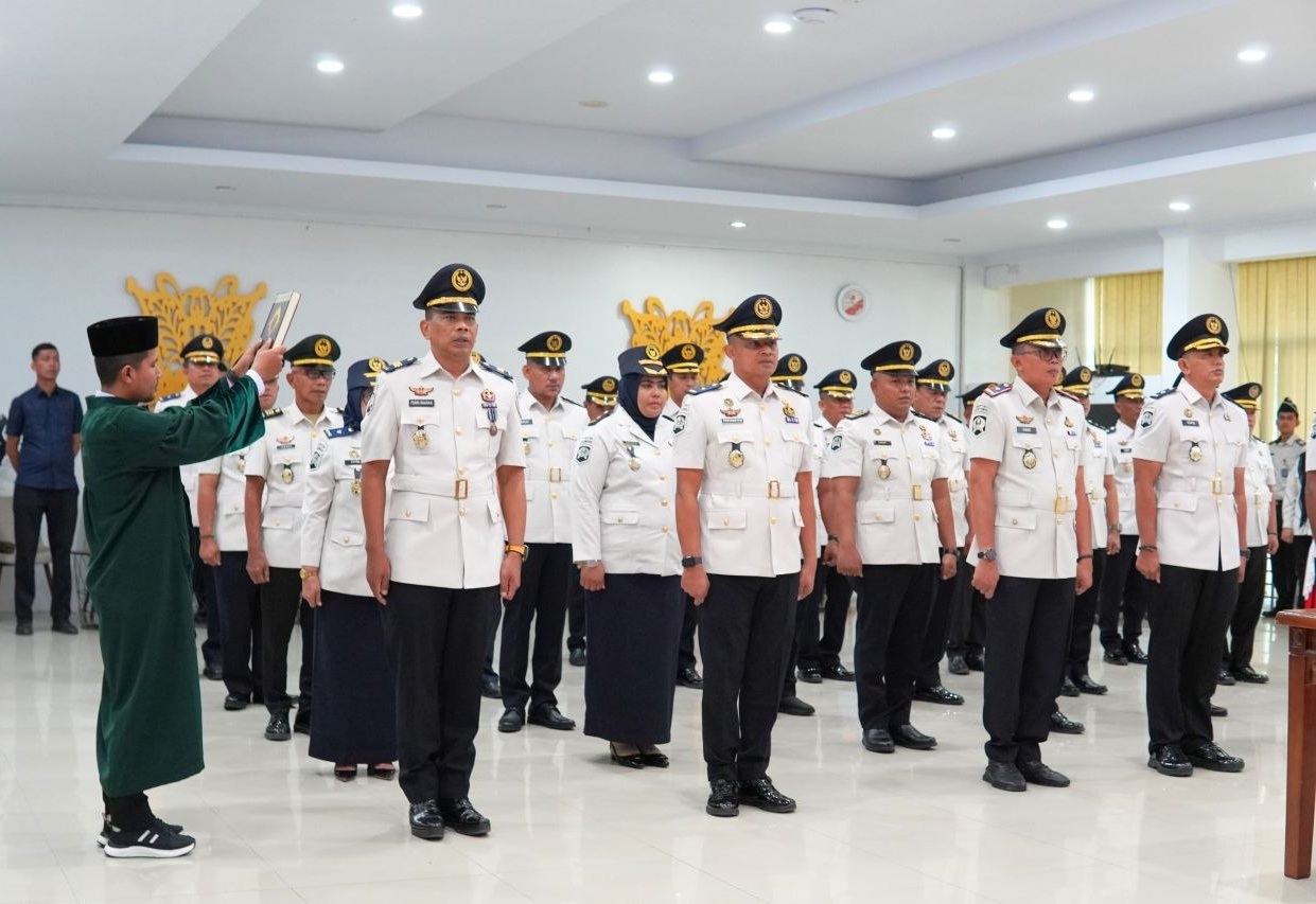 Pelantikan pejabat di lingkungan Ditjenpas Aceh