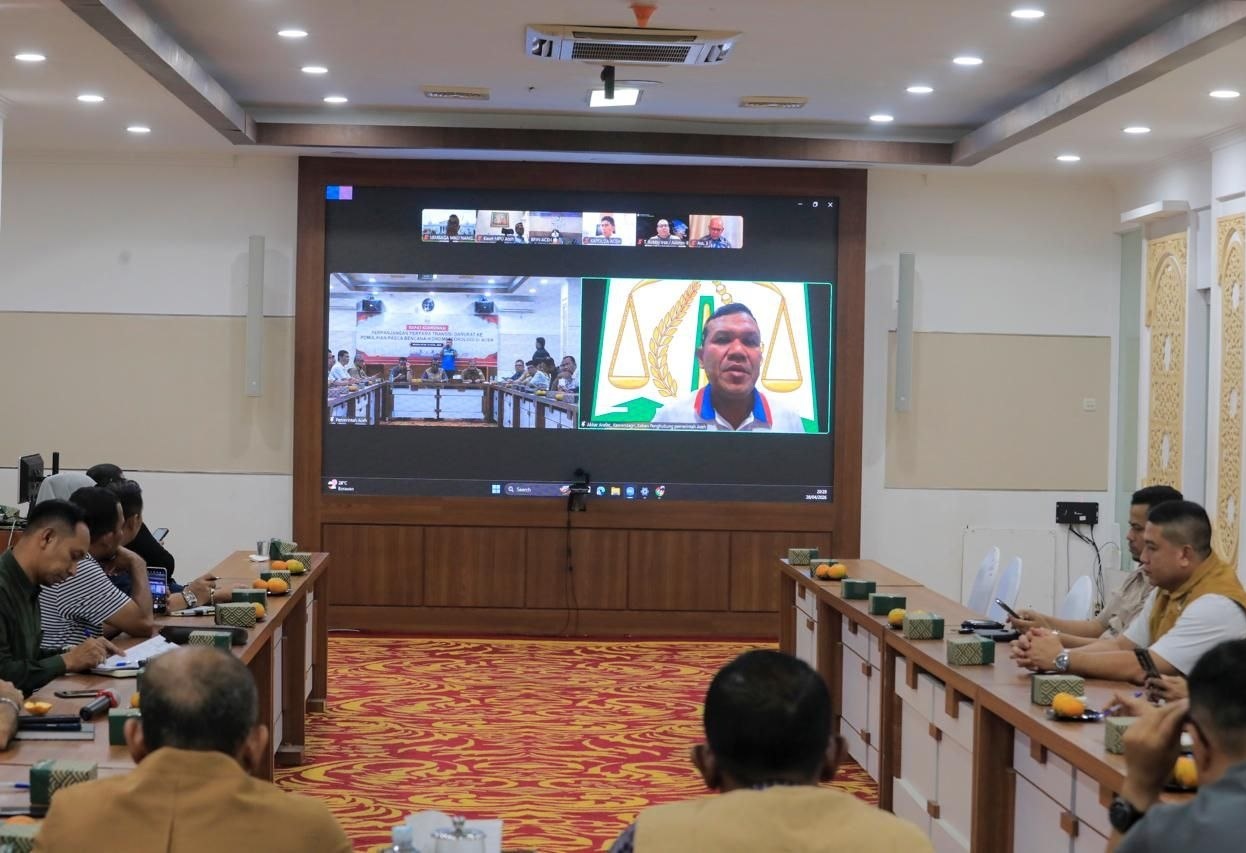 Rakor perpanjangan masa transisi pemulihan pascabencana Aceh