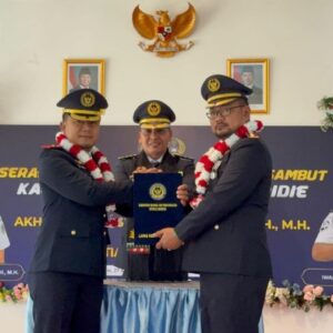 Sertijab Kalapas Kelas IIB Blangpidie