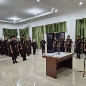 Sertijab Kasi Intel Kejari Lhokseumawe