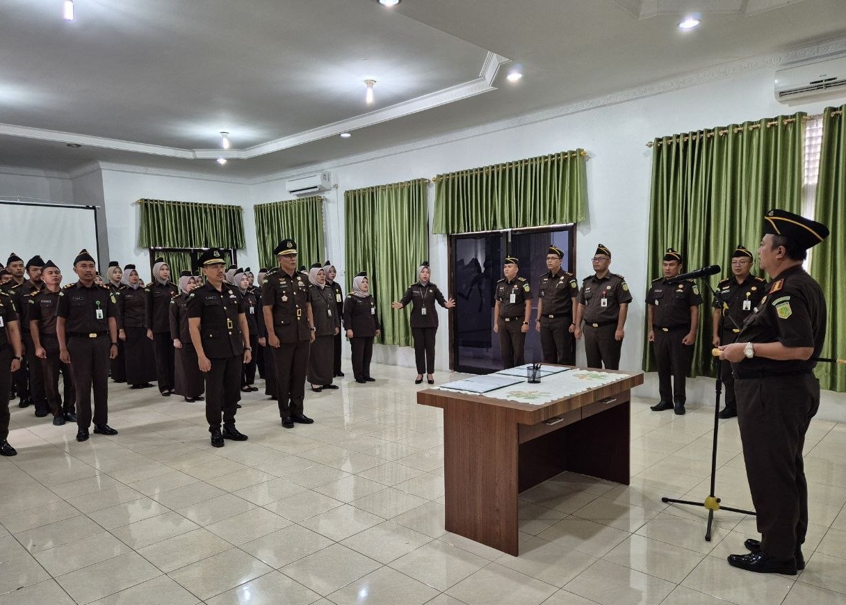 Sertijab Kasi Intel Kejari Lhokseumawe